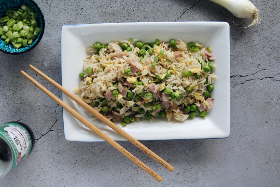 Ricetta del riso alla cantonese come ai ristoranti cinesi