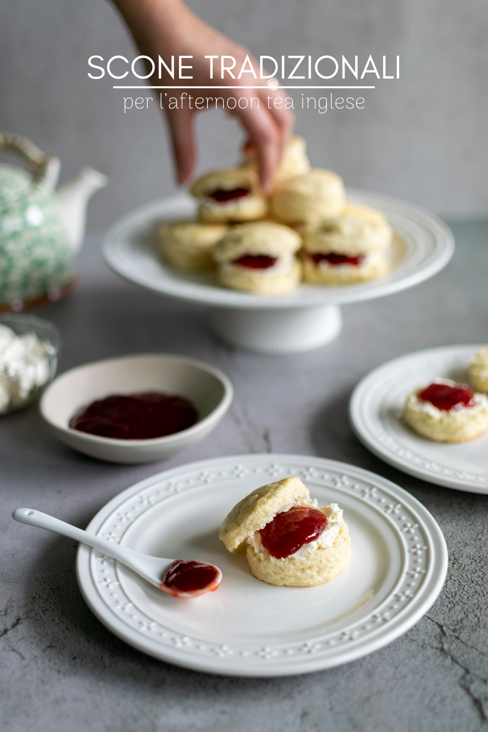 Scone, ricetta originale dei dolci immancabili all'afternoon tea