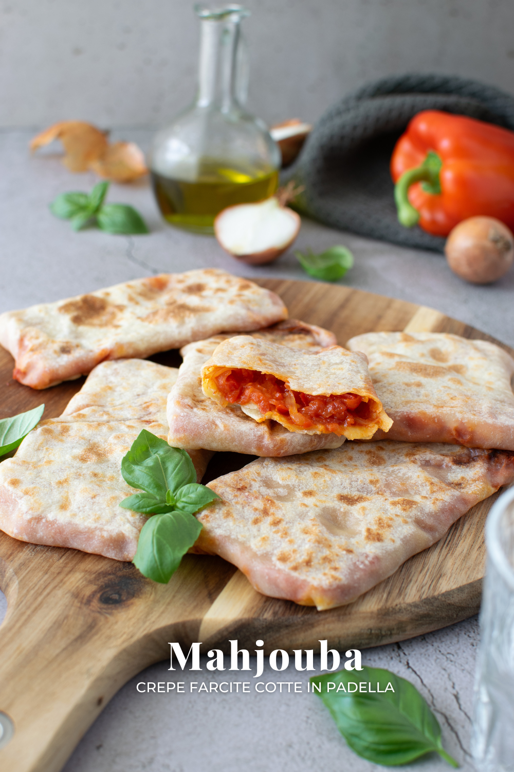 Mahjouba: crepe farcite cotte in padella infinitamente saporite
